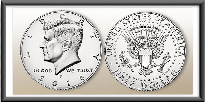 Estados Unidos 2014-P Medio dólar Kennedy