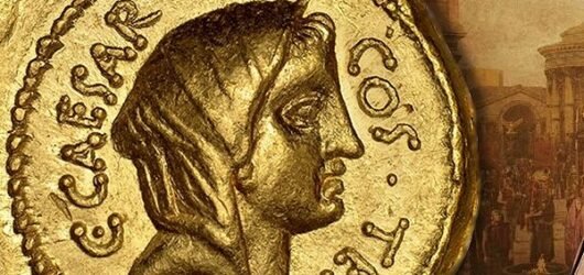 El áureo dorado romano de Julio César