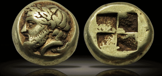 Monedas antiguas: Zeus, rey de los dioses en monedas acuñadas por Focea