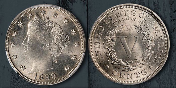 United States 1899 Liberty Head Nickel