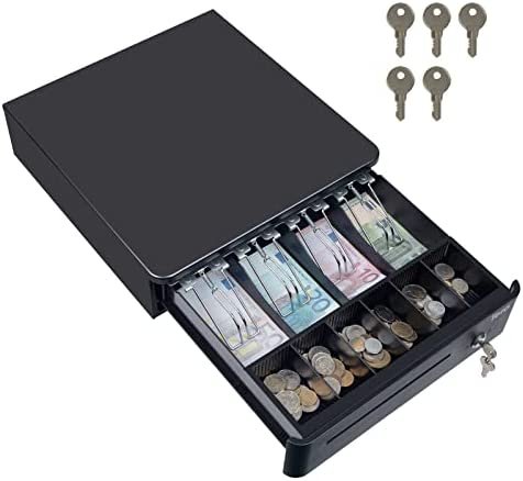 Tera Cajón de Caja Registradora para sistema POS (33 x 35,6 cm) RJ12, modelo 330R