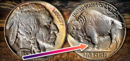 1937-D Buffalo Nickel «de tres patas»: historia y valor