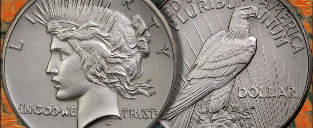 Dólar de la Paz de 1922, alto relieve, mate: historia y valor