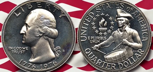 1976-S Prueba revestida del barrio del bicentenario: historia y valor