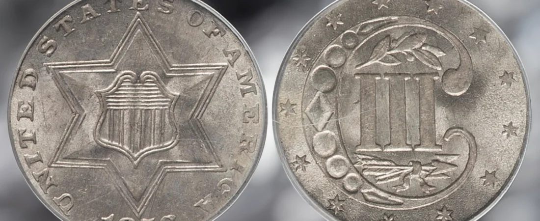 Tres centavos de plata de 1856: historia y valor