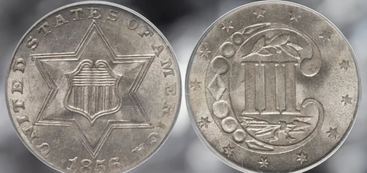 Tres centavos de plata de 1856: historia y valor