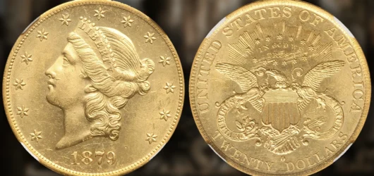 1879-O Liberty Head Double Eagle: historia y valor