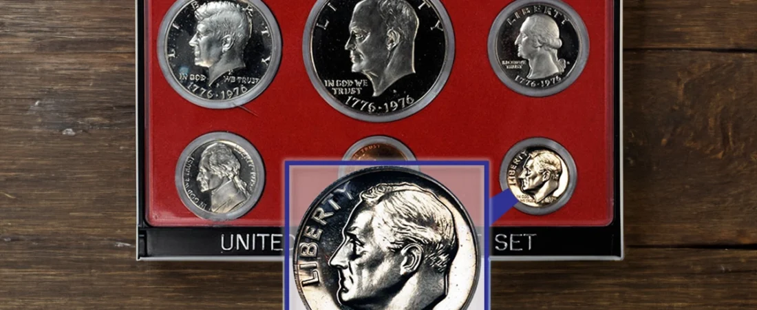 1975 “No S” Roosevelt Dime: Guía del coleccionista