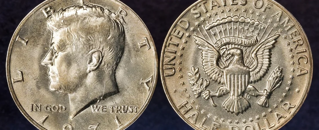 Medio dólar Kennedy de 1971: historia y valor