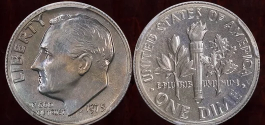 1975 No S Proof Dime se vendió por $506,250 en GreatCollections