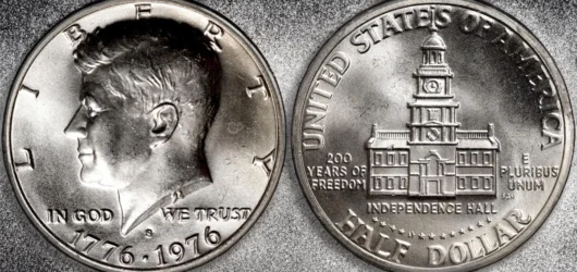 Medio dólar revestido de plata Kennedy de 1976-S: Guía del coleccionista