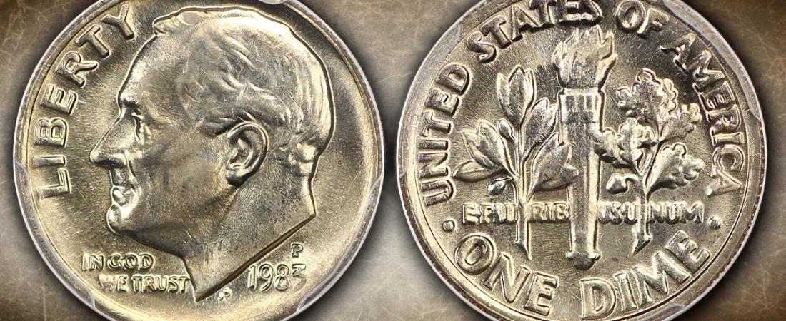 1983-P Roosevelt Dime: Guía del coleccionista