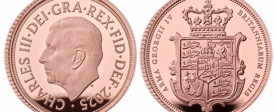El nuevo Gold Sovereign 2025 celebra el legado de Jorge IV