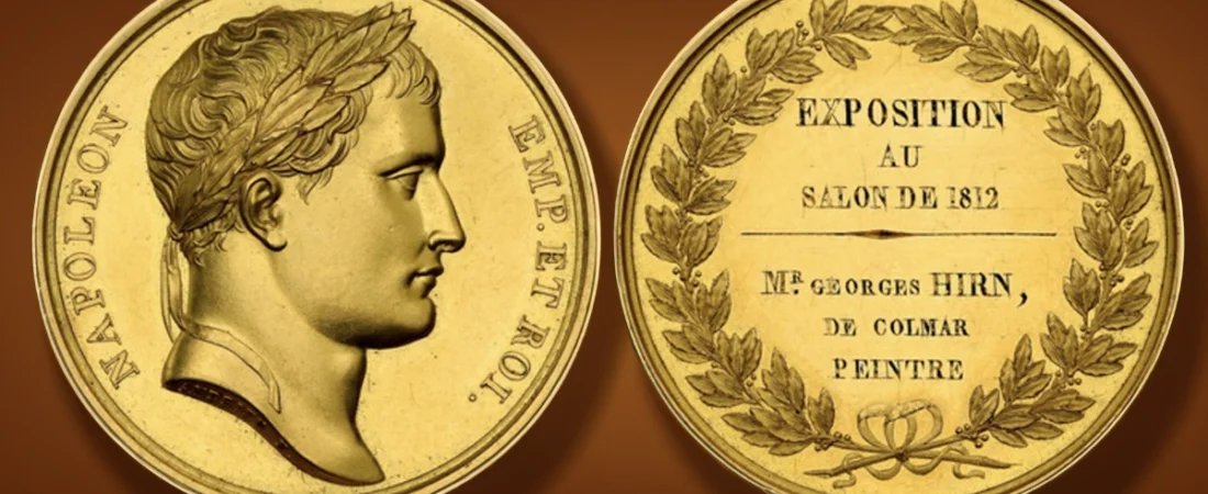 Exquisitas medallas del Salón de Arte Napoleónico ahora disponibles en Atlas Numismatics
